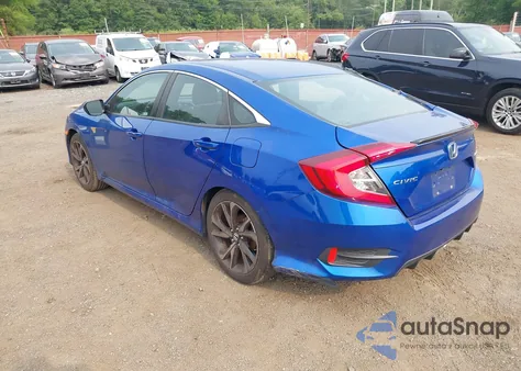 2020 Honda Civic Sport from USA, damaged, VIN 2HGFC2F88LH528445